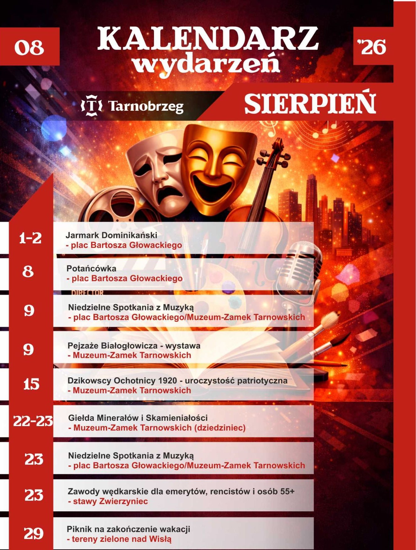 Kalendarz wydarzeń 2026